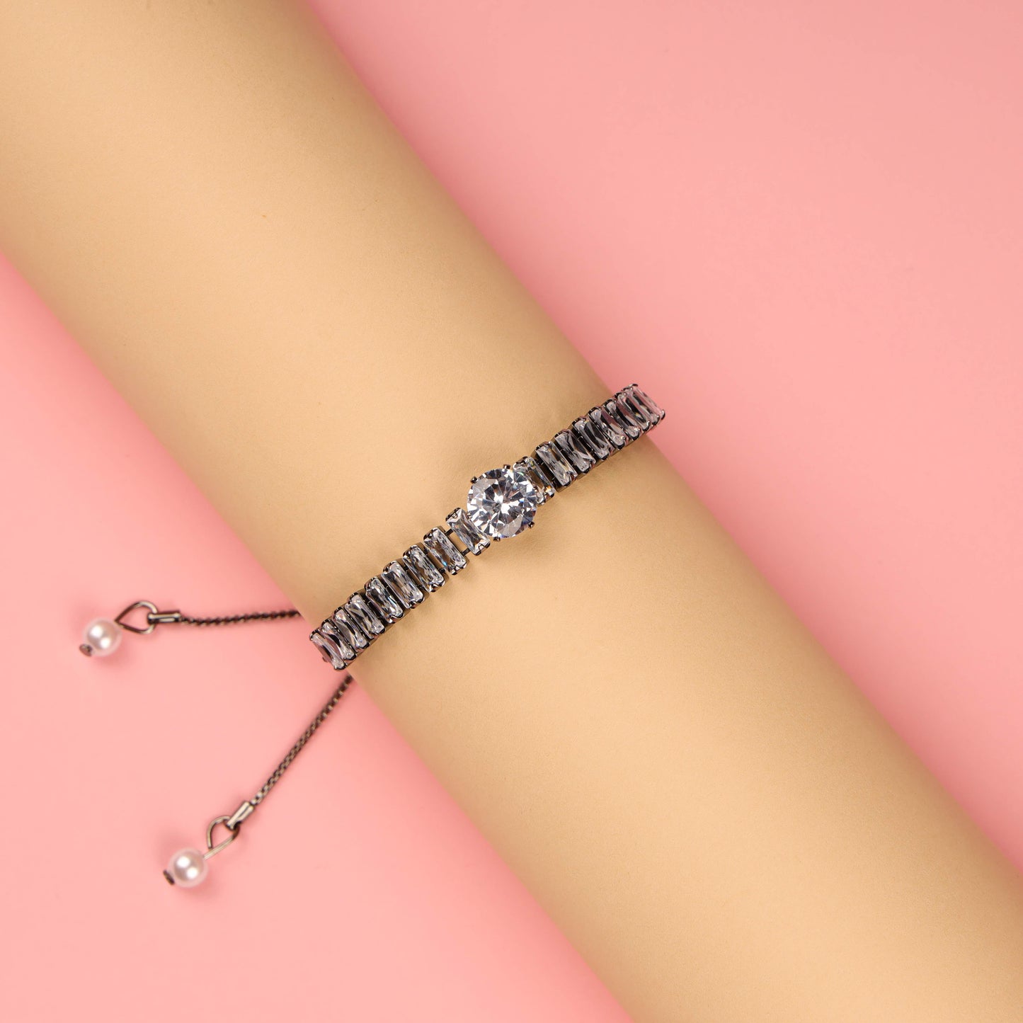 Luxe Zircon Adjustable Bracelet