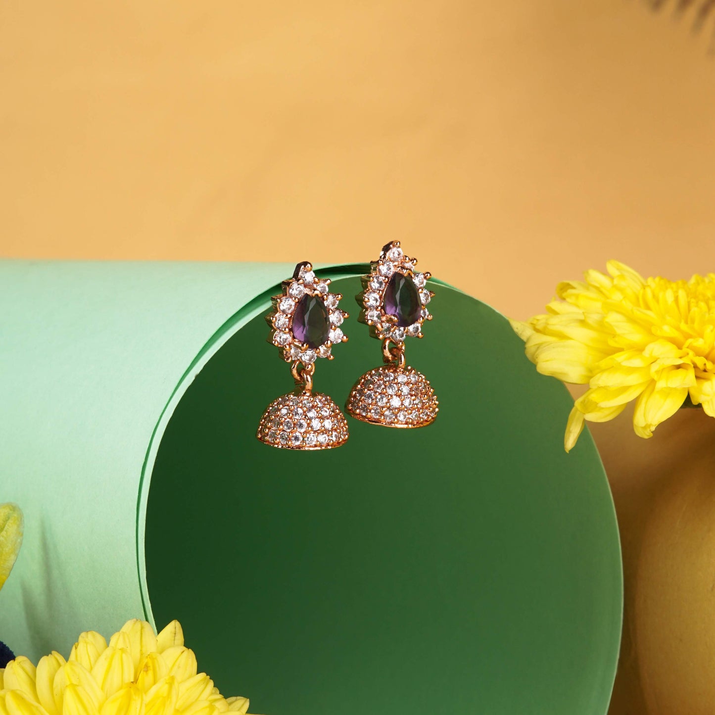 Classic Pearl Jhumka Earrings