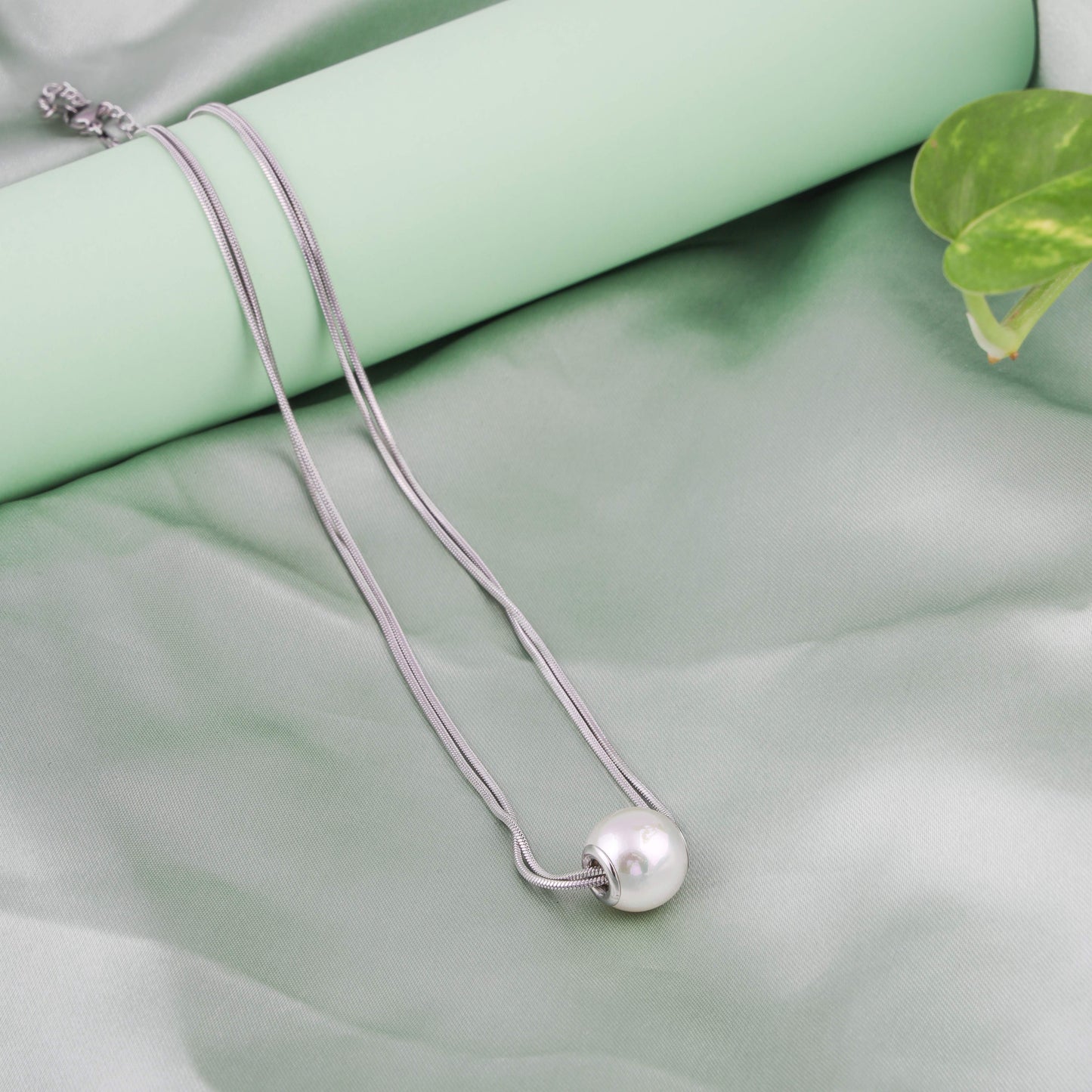 Effortless Pearl Charm Pendant