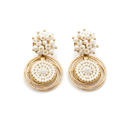 Pearl Orbit Earrings