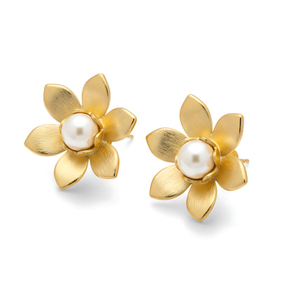 Golden Bloom Earrings