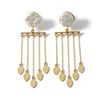 Golden Drape Earrings