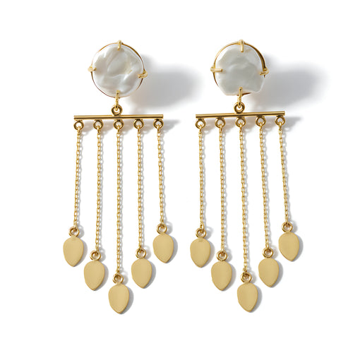 Golden Drape Earrings