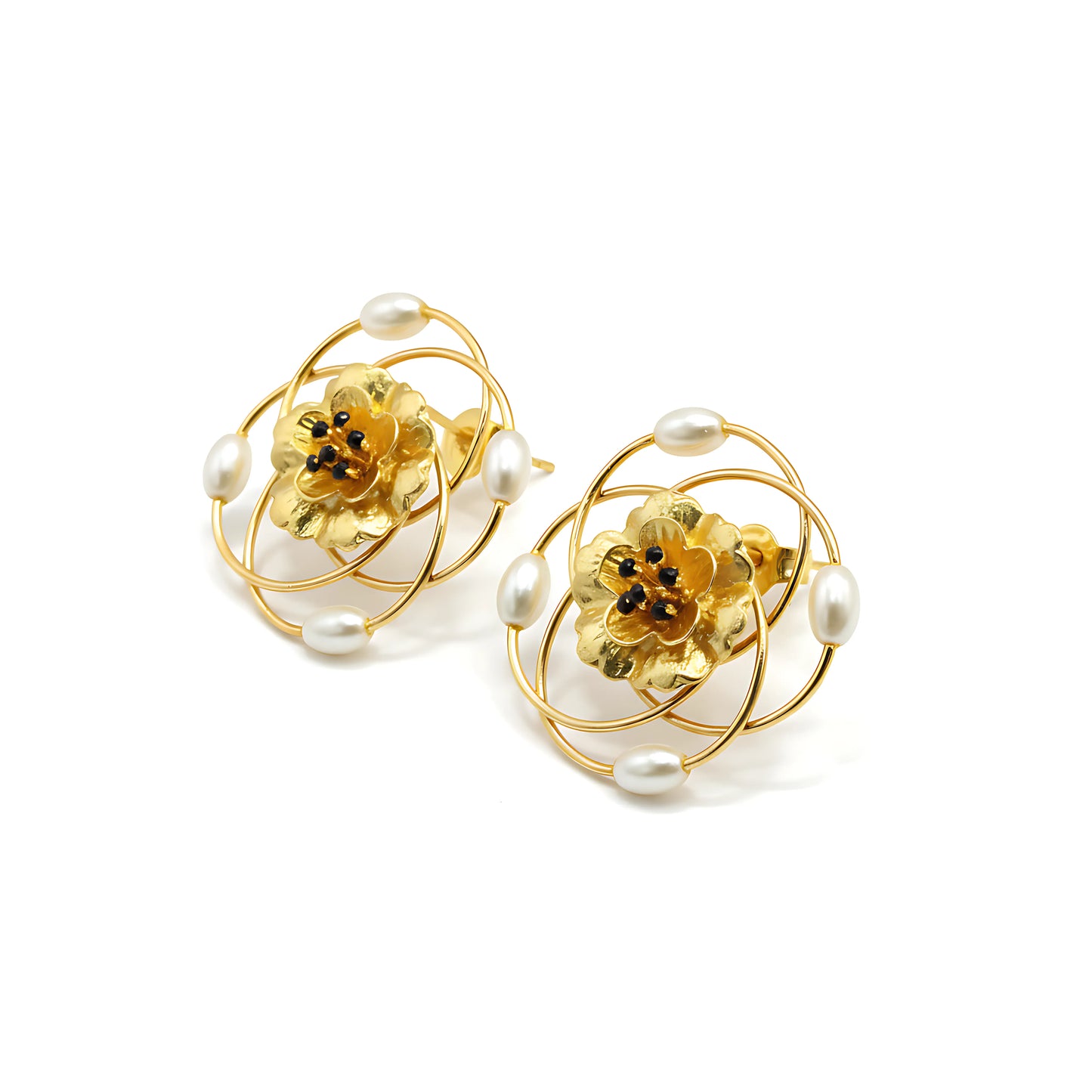 Solar Bloom Earrings