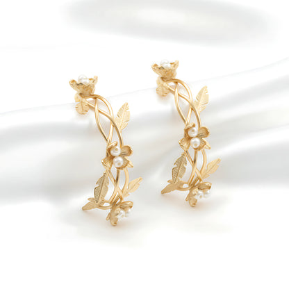 Golden Ivy Earrings