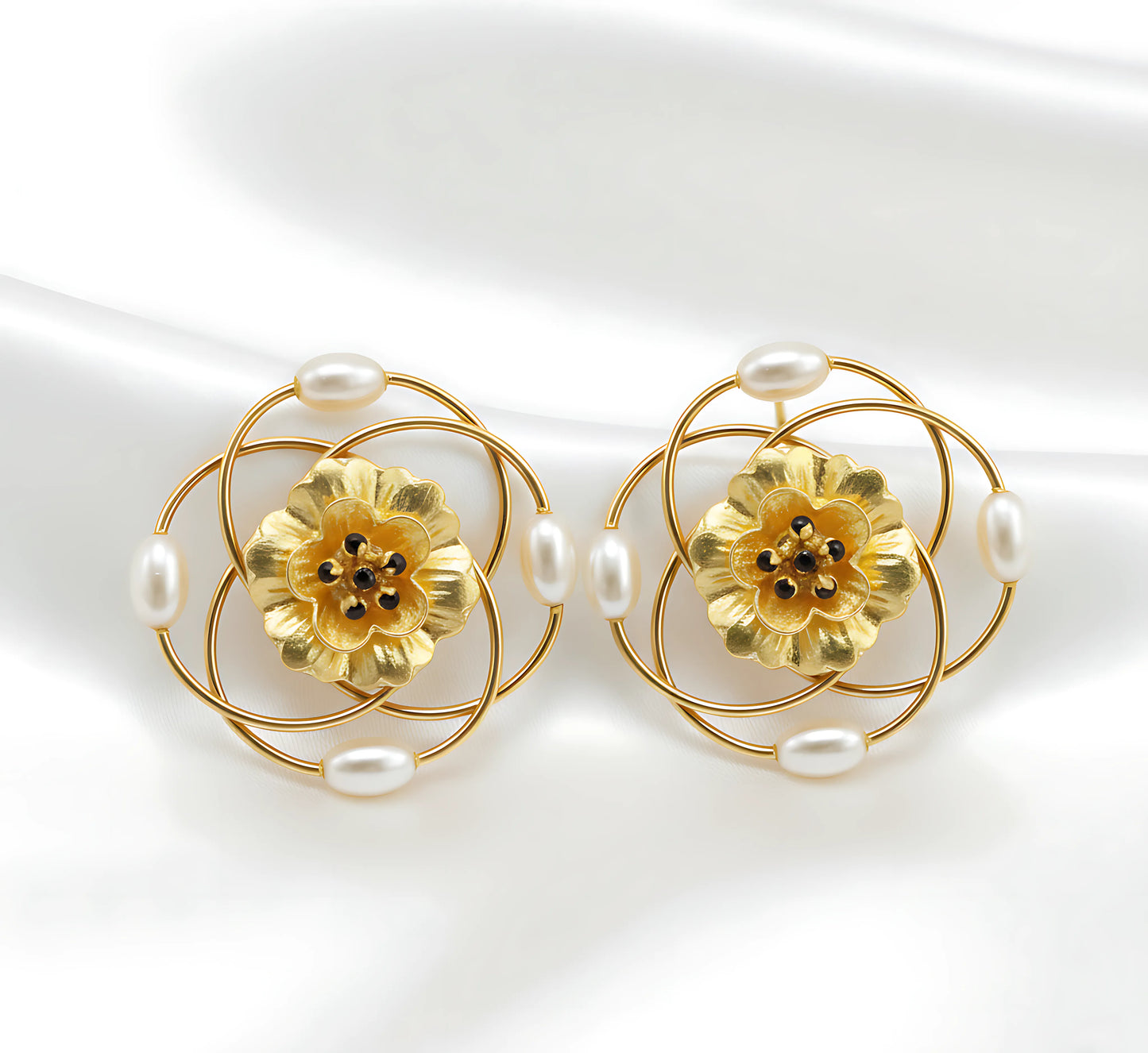 Solar Bloom Earrings