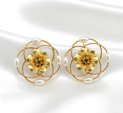 Solar Bloom Earrings