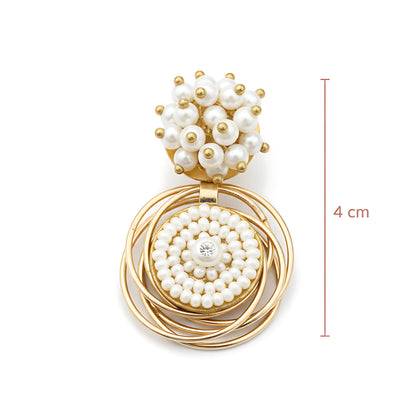 Pearl Orbit Earrings