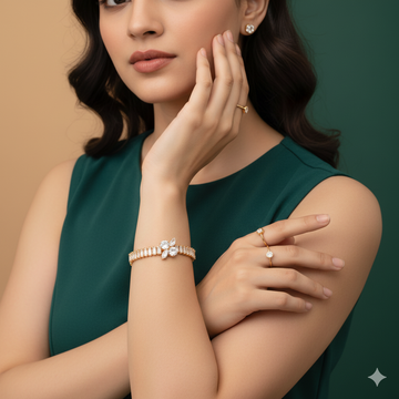 Timeless Crystal Charm Bracelet